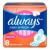 ABSORVENTE ALWAYS SECA S ABA 8UN