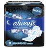 ABSORVENTE ALWAYS SECA S ABA 8UN