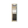 CONJ TRAMONTINA COLHER CHURR PRETO 3PCS