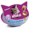 RACAO WHISKAS GATOS CASTRADOS CARNE 500G